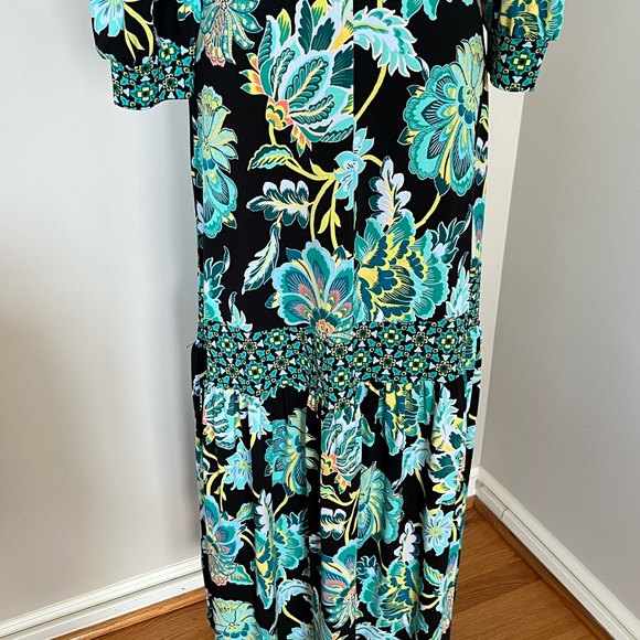 Passport by Susan Graver Floral Print Maxi Dress Size XS - Picture 11 of 11